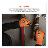 Proflex 7551 Ansi A5 Coated Waterproof Cr Gloves, Orange, Medium, Pair, Ships In 1-3 Business Days