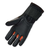 Proflex 9012 Certified Av Gloves + Wrist Support, Black, Medium, Pair, Ships In 1-3 Business Days
