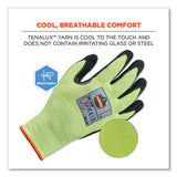 Proflex 7041-case Ansi A4 Nitrile Coated Cr Gloves, Lime, Medium, 144 Pairs/carton, Ships In 1-3 Business Days