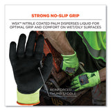 Proflex 7041-case Ansi A4 Nitrile Coated Cr Gloves, Lime, X-large, 144 Pairs/carton, Ships In 1-3 Business Days