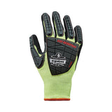 Proflex 7141 Ansi A4 Dir Nitrile-coated Cr Gloves, Lime, Small, 72 Pairs/pack, Ships In 1-3 Business Days