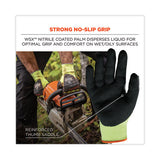 Proflex 7141 Ansi A4 Dir Nitrile-coated Cr Gloves, Lime, 2x-large, Pair, Ships In 1-3 Business Days