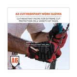 Proflex 812cr6 Ansi A6 Utility And Cr Gloves, Black, 2x-large Pair, Ships In 1-3 Business Days