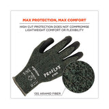 Proflex 7070 Ansi A7 Nitrile Coated Cr Gloves, Green, Medium, 12 Pairs/pack, Ships In 1-3 Business Days