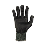 Proflex 7070 Ansi A7 Nitrile Coated Cr Gloves, Green, Medium, 12 Pairs/pack, Ships In 1-3 Business Days