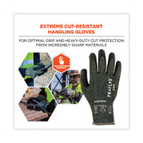 Proflex 7070 Ansi A7 Nitrile Coated Cr Gloves, Green, X-large, 12 Pairs/pack, Ships In 1-3 Business Days