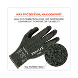 Proflex 7070 Ansi A7 Nitrile Coated Cr Gloves, Green, Large, Pair, Ships In 1-3 Business Days