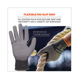 Proflex 7071 Ansi A7 Pu Coated Cr Gloves, Gray, Small, Pair, Ships In 1-3 Business Days