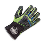 Proflex 925wp Performance Dorsal Impact-reducing Thermal Waterproof Gloves, Black/lime, 2xl, Pair, Ships In 1-3 Business Days