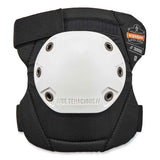 Proflex 300hl Knee Pads, Rounded Hard Cap, Hook And Loop Closure, One Size, White Cap, Pair, Ships In 1-3 Business Days