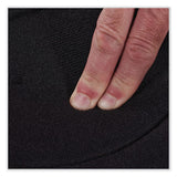 Proflex 335hl Slip-resistant Black Rubber Cap Knee Pads, Hook And Loop Closure, Pair, Ships In 1-3 Business Days