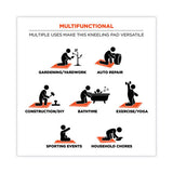 Proflex 380 Standard Foam Kneeling Pad, 1", Medium, Orange, Ships In 1-3 Business Days