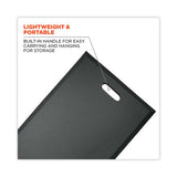 Proflex 386 Large Foam Kneeling Pad, 0.5", Large, Black, Ships In 1-3 Business Days