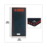 Proflex 390 Xl Foam Kneeling Pad, 1", X-large, Black, Ships In 1-3 Business Days