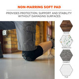 Proflex 550 Padded Knee Sleeves With 3-layer Foam Cap, Slip-on, Small/medium, Black, Pair, Ships In 1-3 Business Days