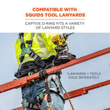 Squids 3176 Anchor Choke Strap For Tool Tethering, 40 Lb Max Safe Working Capacity, 24" Long, Black, Ships In 1-3 Bus Days