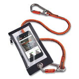 Squids 3760 Phone Pouch + Trap For Standard Size Phones, Clear/black, Ships In 1-3 Business Days