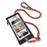 Squids 3760 Phone Pouch + Trap For Plus Size Phones, Clear/black, Ships In 1-3 Business Days