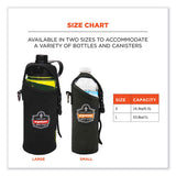 Squids 3775 Can + Bottle Holder Trap, Large, 3.62 X 7.25 X 2.5, Neoprene, Black, Ships In 1-3 Business Days