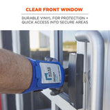 Squids 3388 Wrist Id/badge Holder, Vertical, Blue 3.5 X 5.5 Holder, 2.75 X 3.75 Insert, Ships In 1-3 Business Days