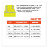 Glowear 8210hl Class 2 Economy Mesh Hook And Loop Vest, Polyester, 4x-large/5x-large, Lime, Ships In 1-3 Business Days