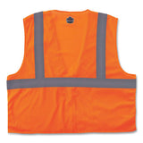 Glowear 8210z Class 2 Economy Mesh Vest, Polyester, Orange, 4x-large/5x-large, Ships In 1-3 Business Days