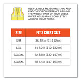 Glowear 8261frhl Class 2 Dual Compliant Fr Hook And Loop Safety Vest, Small/medium, Lime, Ships In 1-3 Business Days