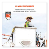 Glowear 8261frhl Class 2 Dual Compliant Fr Hook And Loop Safety Vest, Large/x-large, Lime, Ships In 1-3 Business Days