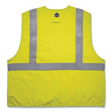Glowear 8261frhl Class 2 Dual Compliant Fr Hook And Loop Safety Vest, 2x-large/3x-large, Lime, Ships In 1-3 Business Days