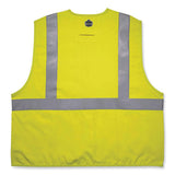 Glowear 8261frhl Class 2 Dual Compliant Fr Hook And Loop Safety Vest, 4x-large/5x-large, Lime, Ships In 1-3 Business Days