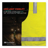 Glowear 8262frz Class 2 Fr Surveyor Zipper Vest, Tencel/modacrylic/para-aramid/kevlar, L/xl, Lime, Ships In 1-3 Business Days