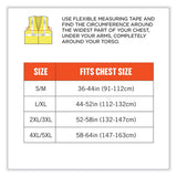 Glowear 8262frz Class 2 Fr Surveyor Zip Vest, Tencel/modacrylic/para-aramid/kevlar, 2xl/3xl, Lime, Ships In 1-3 Business Days