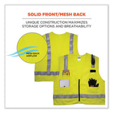 Glowear 8262frz Class 2 Fr Surveyor Zip Vest, Tencel/modacrylic/para-aramid/kevlar, 2xl/3xl, Lime, Ships In 1-3 Business Days