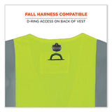 Glowear 8260frhl Class 2 Fr Safety Hook And Loop Vest, Modacrylic/kevlar, Small/medium, Lime, Ships In 1-3 Business Days
