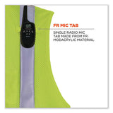 Glowear 8260frhl Class 2 Fr Safety Hook And Loop Vest, Modacrylic/kevlar, Small/medium, Lime, Ships In 1-3 Business Days