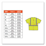 Glowear 8289 Class 2 Hi-vis T-shirt, Polyester, Lime, 4x-large, Ships In 1-3 Business Days