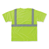 Glowear 8289 Class 2 Hi-vis T-shirt, Polyester, Lime, 5x-large, Ships In 1-3 Business Days