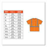 Glowear 8289 Class 2 Hi-vis T-shirt, Polyester, Orange, Small, Ships In 1-3 Business Days
