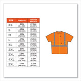 Glowear 8289 Class 2 Hi-vis T-shirt, Polyester, Orange, Medium, Ships In 1-3 Business Days