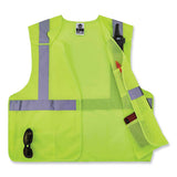 Glowear 8217ba Class 2 Breakaway Mesh Vest, Polyester, 2x-large/3x-large, Lime, Ships In 1-3 Business Days