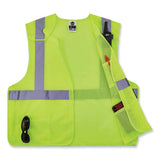 Glowear 8217ba Class 2 Breakaway Mesh Vest, Polyester, 4x-large/5x-large, Lime, Ships In 1-3 Business Days