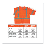 Glowear 8320z Class 3 Standard Zipper Vest, Polyester, Largel/x-large, Orange, Ships In 1-3 Business Days