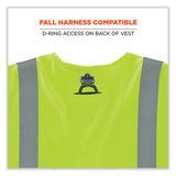 Glowear 8356frhl Class 3 Fr Hook And Loop Safety Vest With Sleeves, Modacrylic, Large/xl, Lime, Ships In 1-3 Business Days
