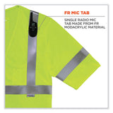 Glowear 8356frhl Class 3 Fr Hook And Loop Safety Vest With Sleeves, Modacrylic. 2xl/3xl, Lime, Ships In 1-3 Business Days