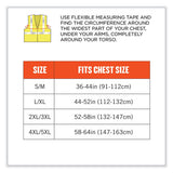 Glowear 8356frhl Class 3 Fr Hook And Loop Safety Vest With Sleeves, Modacrylic. 2xl/3xl, Lime, Ships In 1-3 Business Days