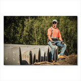 Glowear 8289bk Class 2 Hi-vis T-shirt With Black Bottom, 3x-large, Orange, Ships In 1-3 Business Days
