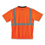 Glowear 8289bk Class 2 Hi-vis T-shirt With Black Bottom, 5x-large, Orange, Ships In 1-3 Business Days