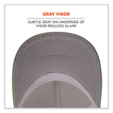 Glowear 8931 Reflective Stretch-fit Hat, Cotton/polyester, Ergodyne Logo, Small/med, Hi-vis Lime, Ships In 1-3 Business Days