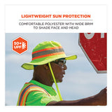 Glowear 8935 Hi-vis Ranger Sun Hat, Polyester, 2x-large/3x-large, Orange, Ships In 1-3 Business Days