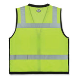 Glowear 8253hdz Class 2 Heavy-duty Mesh Surveyors Vest, Polyester, 4x-large/5x-large, Lime, Ships In 1-3 Business Days